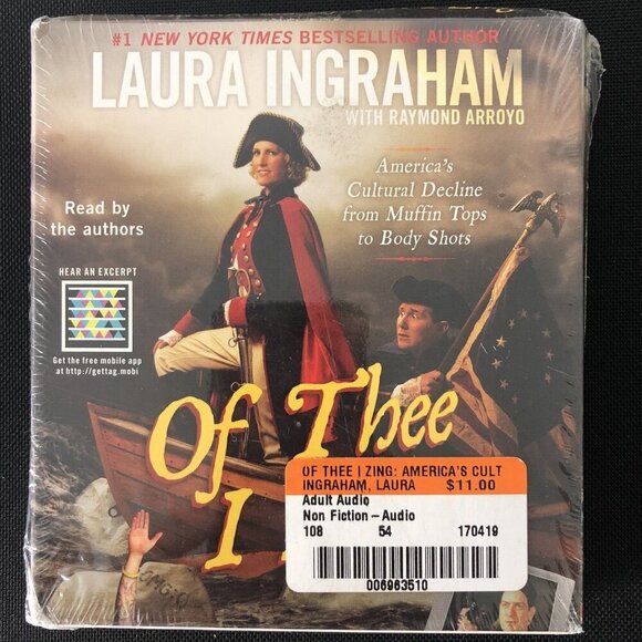 Of Thee I Zing by Laura Ingraham New 7 CD Audiobook America's Culture Decline - Picture 2 of 14